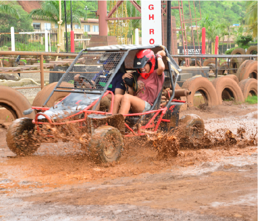 Take Buggy Ride at Della Adventure Park